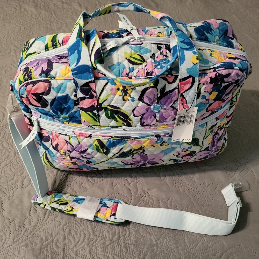 Vera Bradley Marian Floral Weekender Bag